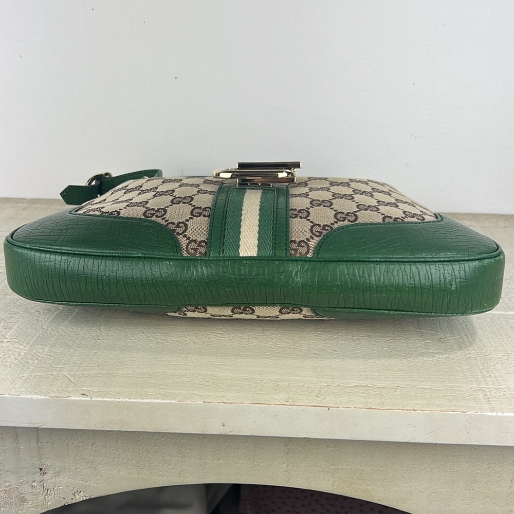 Sold on other platform Gucci Jackie Sherry Green One Shoulder bag - Picture 10 of 16